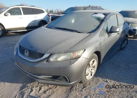 2013 Honda Civic Lx from USA, damaged, VIN 19XFB2F57DE046568